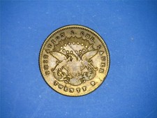 RARITY-7 TINY 1873 MIN-16 $20 DOUBLE EAGLE LAUER INTERNATIONAL SERIES  *08499815