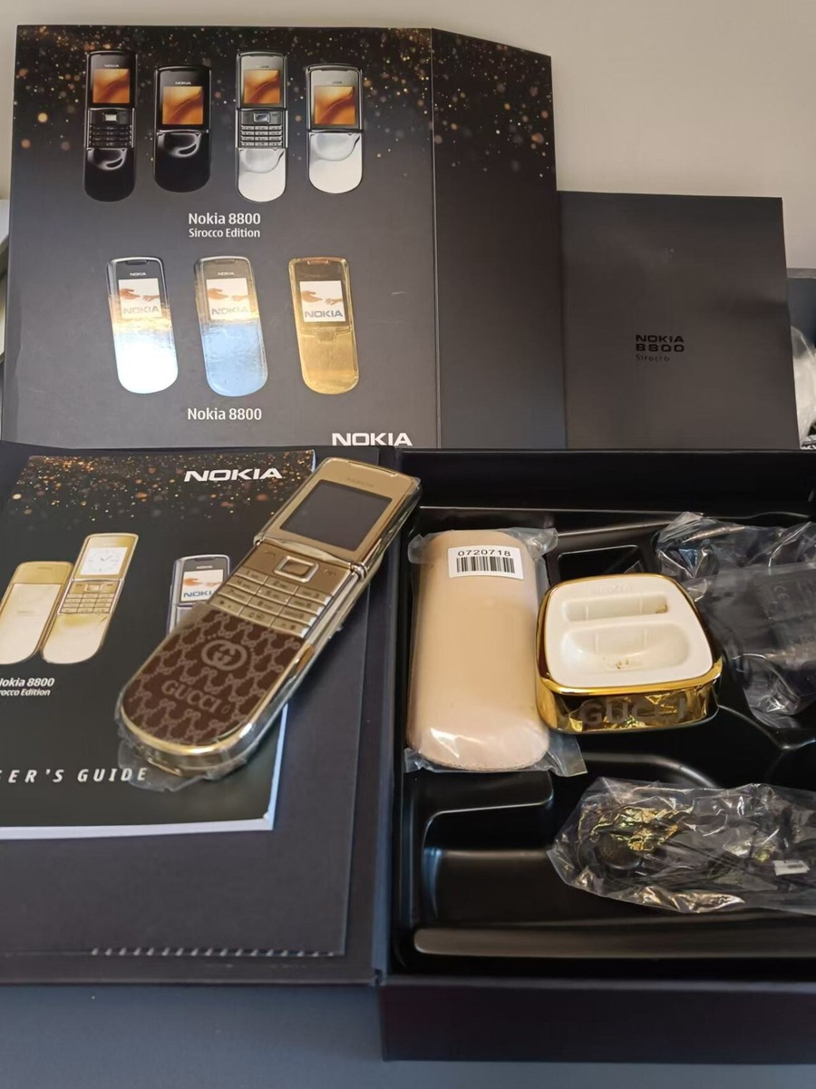 Nokia 8800 Gold Edition SIMフリー Nokia 8800 Gold Golden Arte Sim Free 3G GSM Mobile Phone 4GB