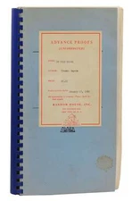 In Cold Blood by TRUMAN CAPOTE ~ Uncorrected Proof 1965 ~ ARC Advance Proofs 1st