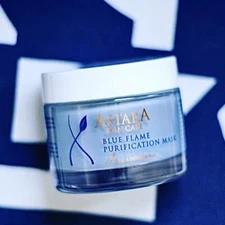 Astara Blue Flame Purification Mask, Organic, Wrinkle & Acne Treatment