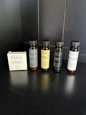 GUILD & PEPPER WARM OAK LOTION, SHAMPOO, CONDITIONER BODY WASH, SOAP NEW TRAVEL