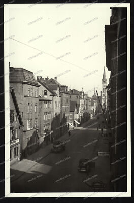 Photo-postcard-Stuttgart-Heslach-Möhringer-Str. 87B-street-traffic-building-3