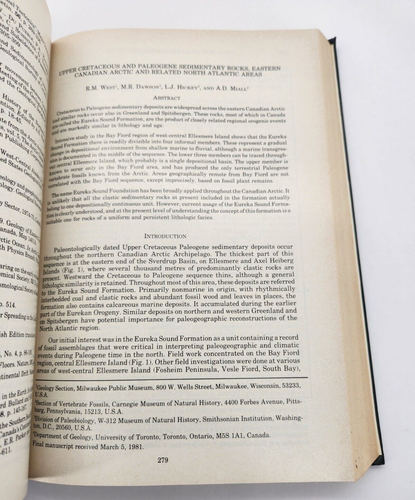 Geology of the North Atlantic Borderlands 1981 hardcover by Ker & Fergusson - Picture 16 of 19