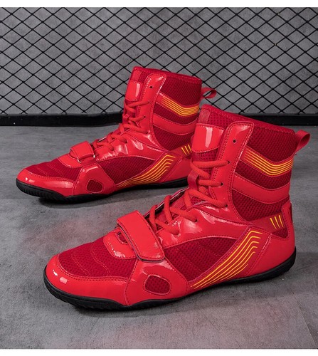 Professional Wrestling Boots for Unisex Boxing Shoes Wearable Fighting Shoes - Picture 18 of 21