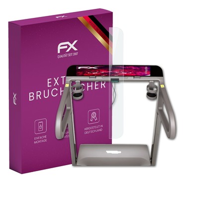 atFoliX Glasfolie für Technogym MyRun Displayfolie 9H Schutzpanzer