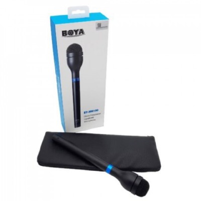BOYA BY-HM100 Omni-Directional Handheld Dynamic Microphone for