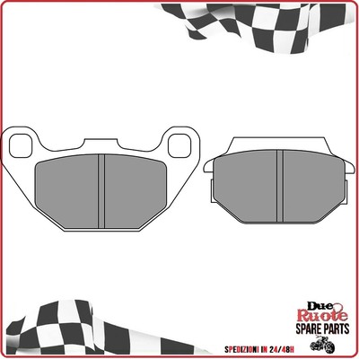 Kit Pastiglie Freno Ferodo Anteriori E Posteriori Per KYMCO AK 550 (2017-2019) – FDB2265EF + FDB2212EF