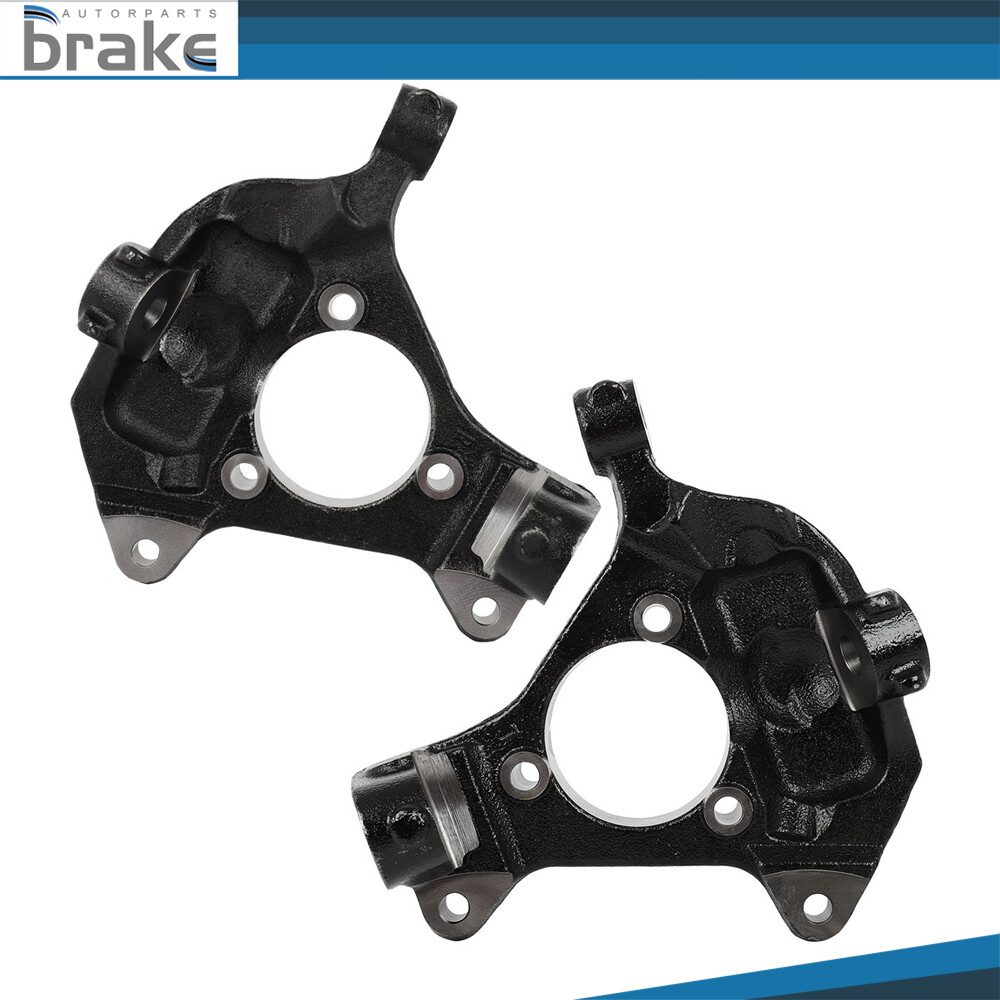 2 Front Steering Knuckle For Chevrolet Silverado 1500 Tahoe GMC Yukon Cadillac