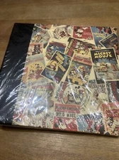 Mickey Mouse/ Disney 50 Page Photo Album . Movie Poster Them . New In Plastic 