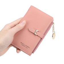 Women RFID Blocking Leather Wallet Small Credit Card Holder Mini Bifold Purse US