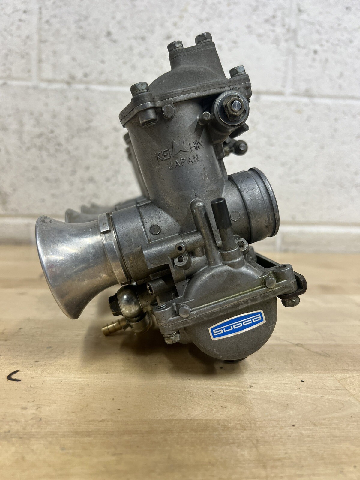 KEIHIN CR31 Smoothbore (Tickler) Racing Carburetors Honda CR750 CB750