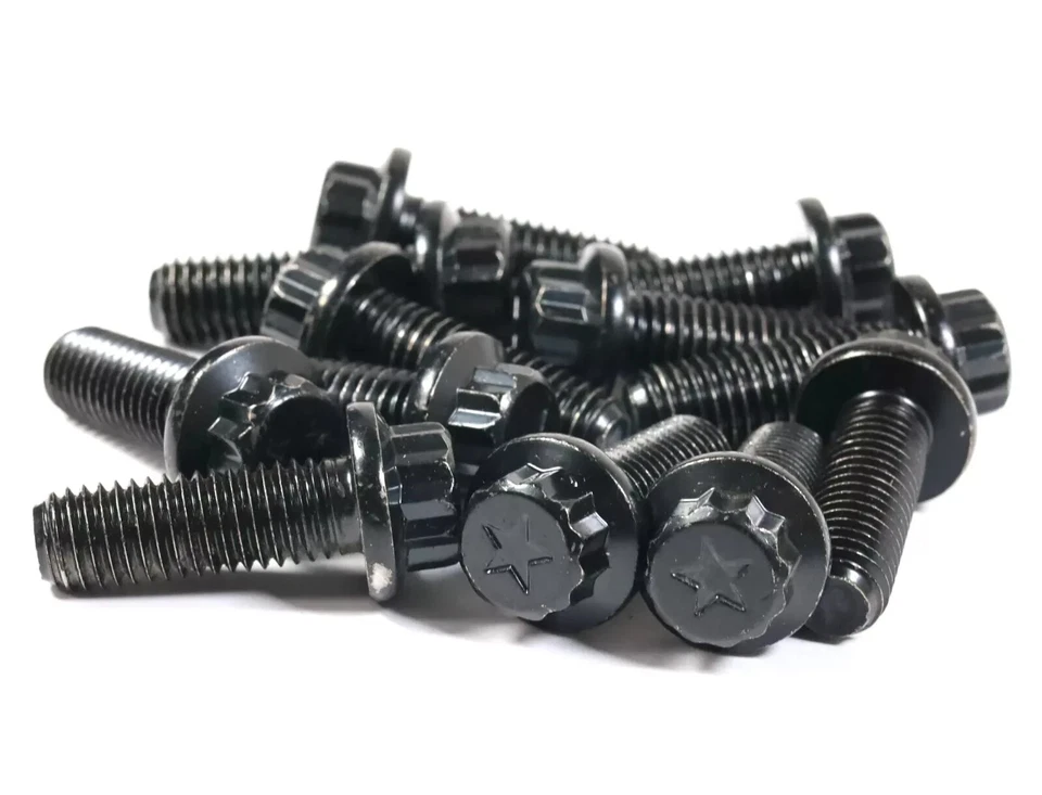 Комплект болтов для труб 12pt Up для 2001-2016 6,6 л LBY LLY LBZ LMM LML Duramax Diesel - Изображение 2 из 3