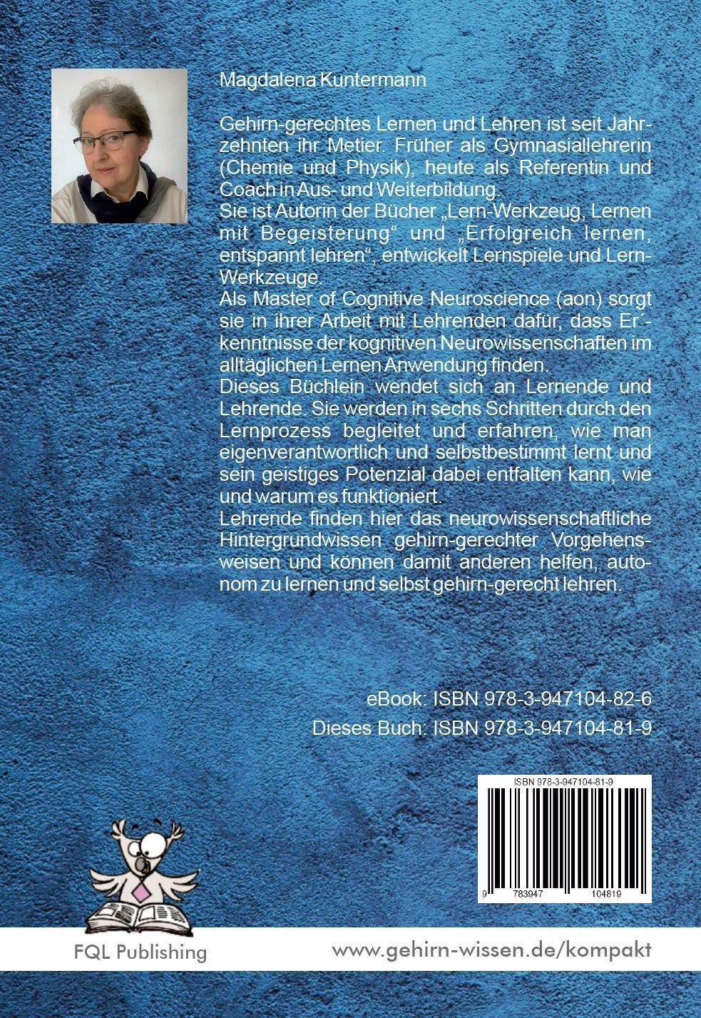 Thumbnail - Selbstbestimmt Und Effizient Lernen (taschenbuch), Magdalena