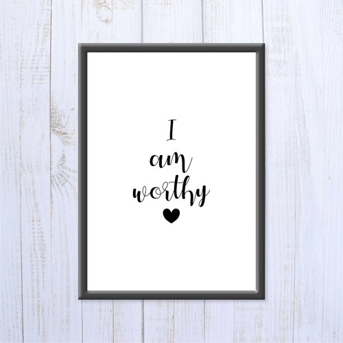 Motivational Quote Print A4 Wall Art Positive Inspirational Home Decor Bedroom - Picture 28 of 30