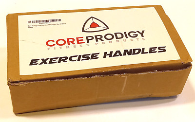 Core Prodigy Heavy Duty Exercise Handles - Grip Attachments for Cable Machine