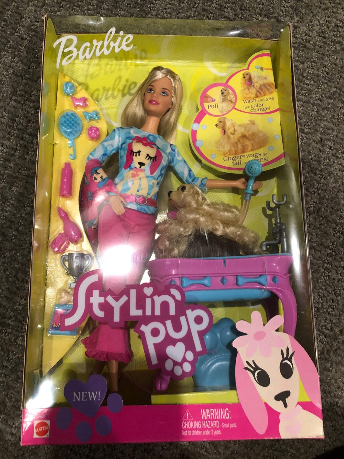 barbie stylin pup