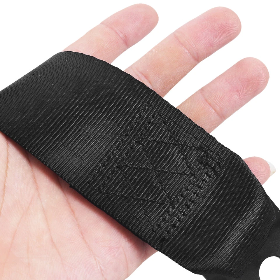 2 x Retractable 3 Point Safety Seat Belt Straps Car Vehicle Adjustable Belt Kit Foto 4 de 4