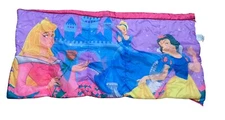 90s Playhut Disney Princess Aurora Cinderella & Snow White Kids Sleeping Bag
