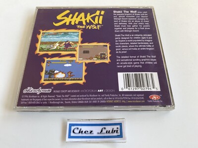 Jeu Shakii The Wolf Sur PC - Version NTSC USA - Action/Aventure