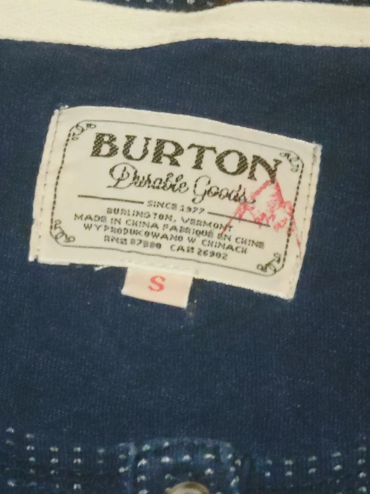 burton dark short sleeve shirt