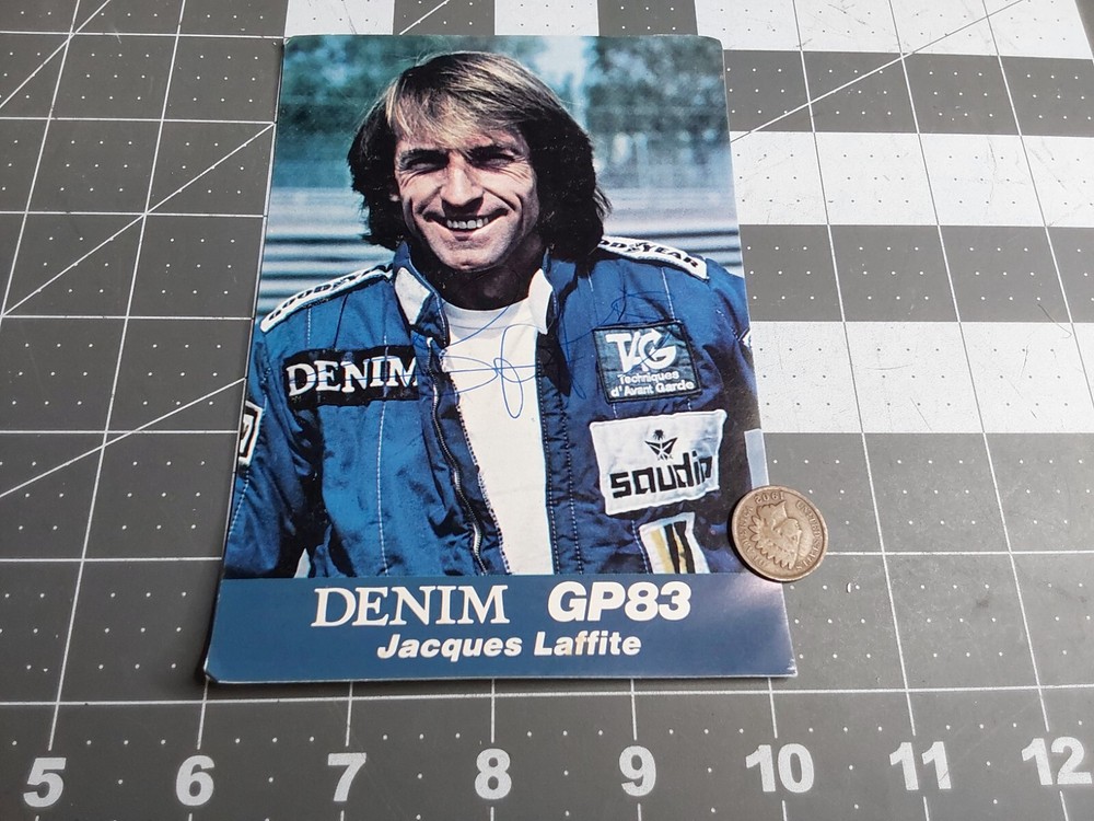 Jacques Laffite GP83 Race Car Photo