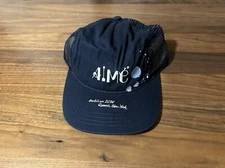 Aime Leon Dore ALD Studio Ink Splatter Hat Cap Navy Blue Logo SnapBack Brand New