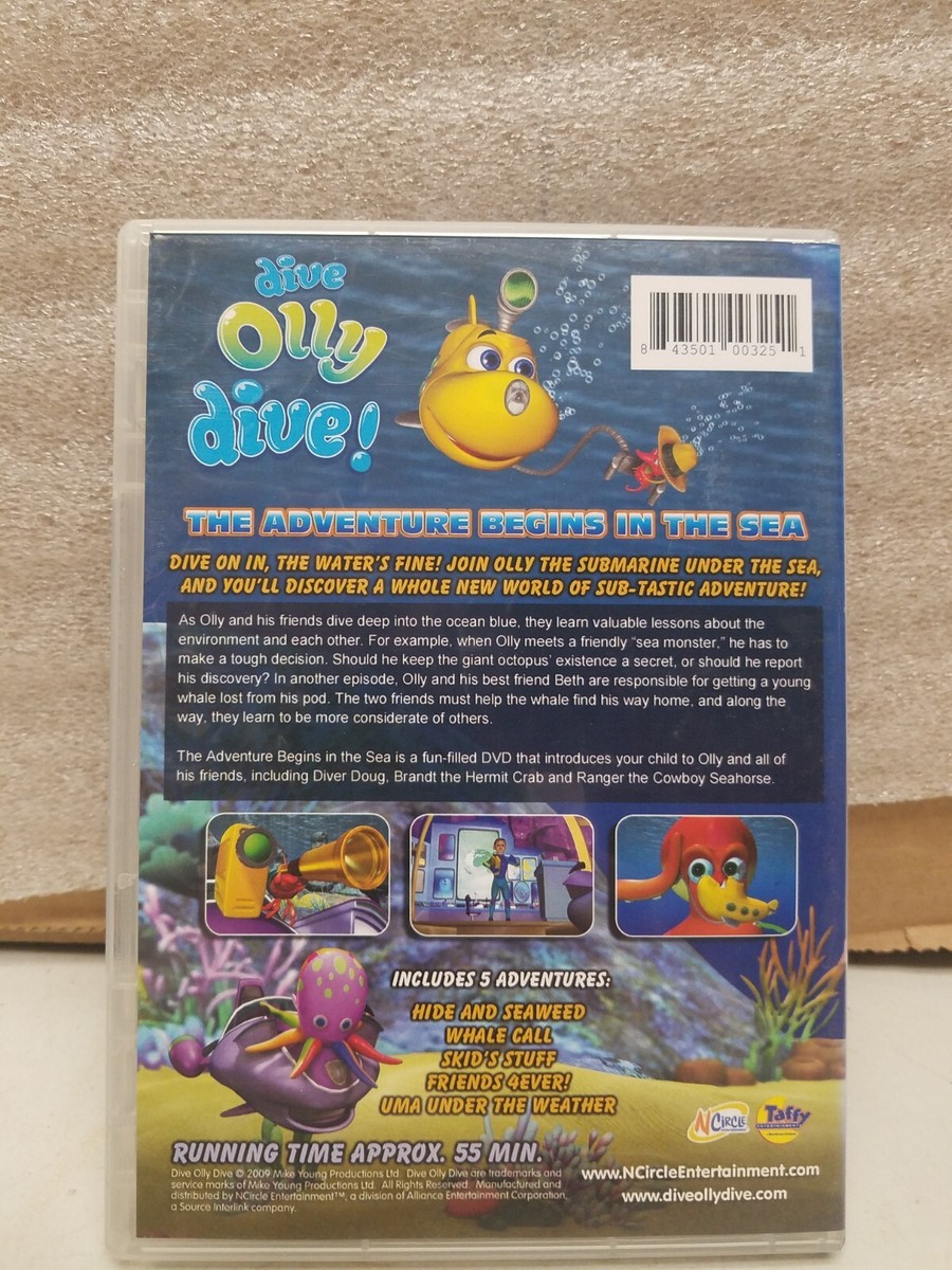 Dive Olly Dive: The Adventure Begins in the Sea (DVD) Dive Olly