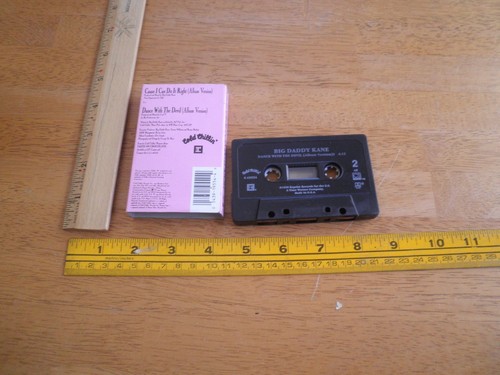 Big Daddy Kane Cause I can do it Right VINTAGE Cassette Tape 1990 - Picture 4 of 4