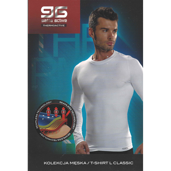 ACTIVE Thermoactive Uomo T-shirt manica lunga Classic Men