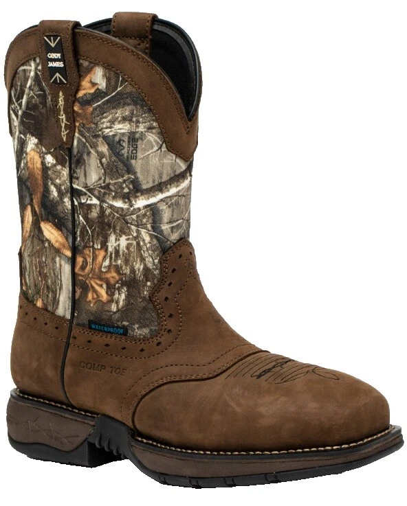 Botas Marrones de camuflaje para hombres