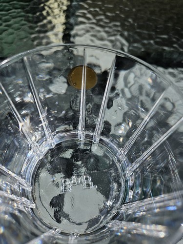 Kristall Whiskey Glas Cristallo al Piombo Whiskey Glas Neu mit Aufkleber Italien - Bild 6 von 10