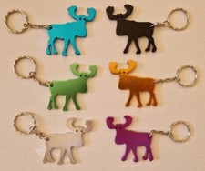 Bottle opener keyring: Moose