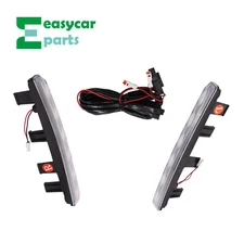 Front Bumper Grille Grill 6" LED Light Kit Fits for 2019-2021 Dodge Ram 1500 