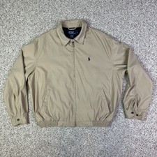 Mens Polo Ralph Lauren Beige Harrington Jacket L for sale online | eBay