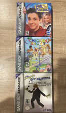 Lot Of 3 Sealed Gameboy Advance Games - Muppets , Chicken Shoot , Phil Of Future