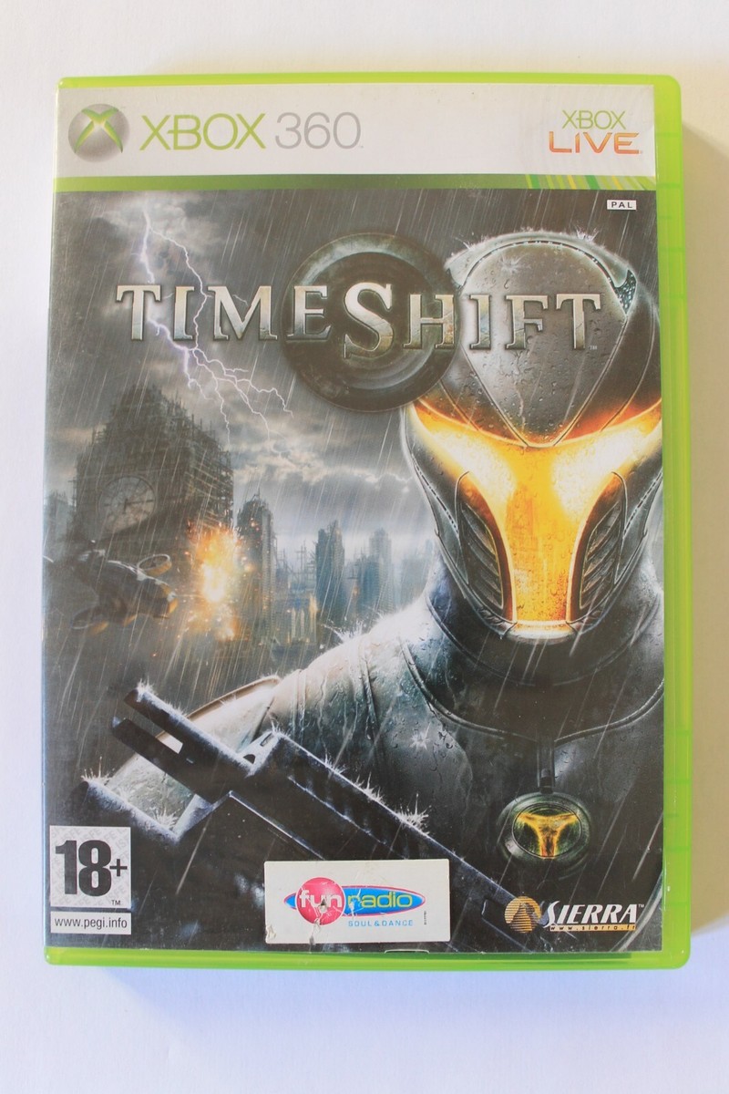 Jeu XBOX 360 TimeShift Complet - Version PAL FR - Bon état Avec Boîtier Et Notice