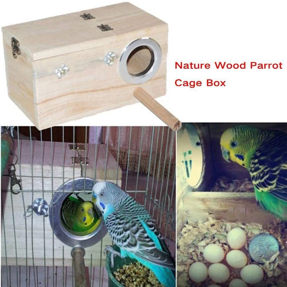Budgie Lovebirds Finch Bird Breeding Box Bird supplies Nesting
