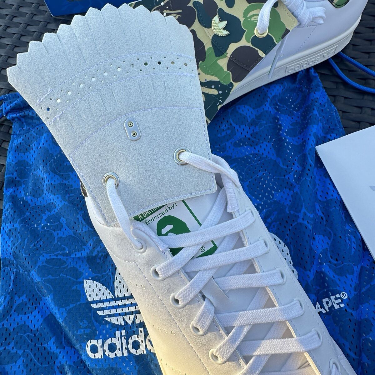 Adidas BAPE x Stan Smith Golf 30th Anniversary Men's Golf Adidas BAPE x Stan Smith Golf 30th Anniversary Men's Golf