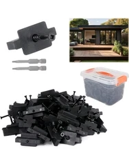 600PCS Hidden Fasteners Composite-Deck - Universal Nylon Composite Decking.