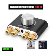 Amplificateur stéréo Nobsound Bluetooth USB AUX 2 canaux 100 W