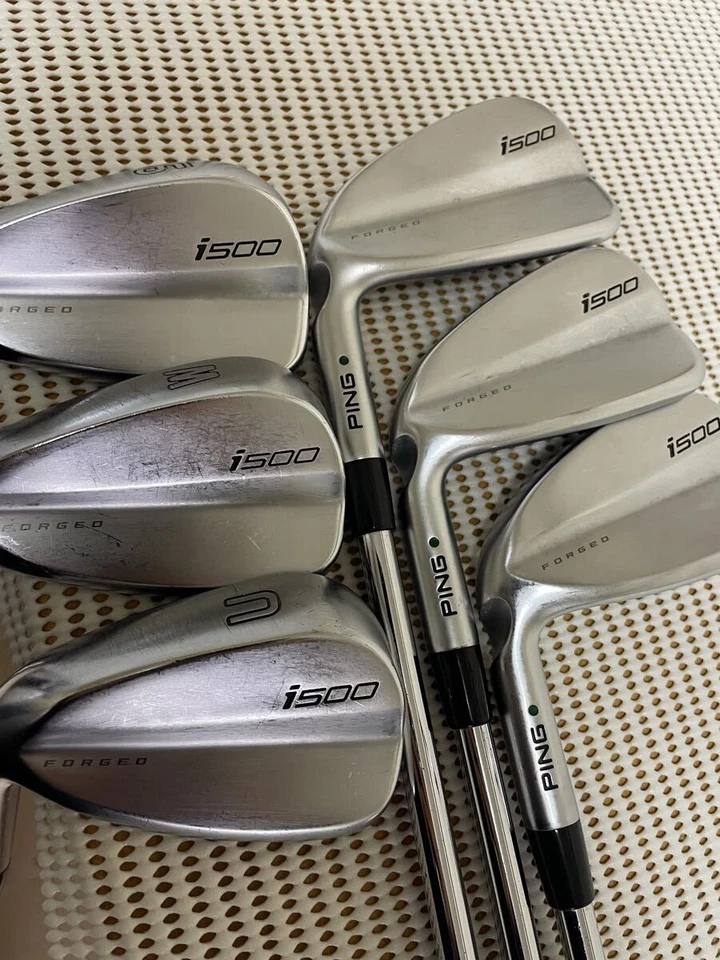 PING LH Iron Set i500 Green Dot 6.7.8.9.W.U DG 95 Flex S200 Left Handed STORE - Image 2 of 4