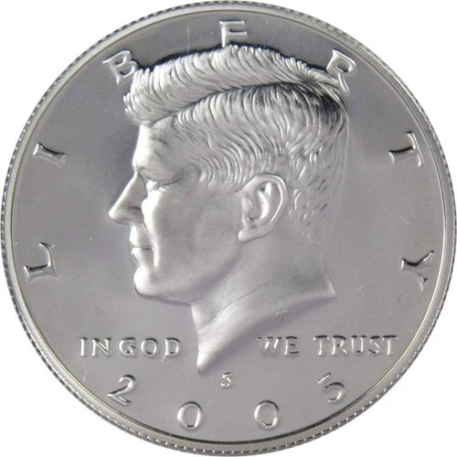 2005-S Kennedy Half Dollar Proof — photo from another recent sale