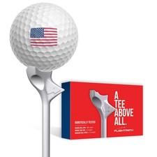 FLIGHTPATH Premium Golf Tees - Durable Plastic Golf Tees Designed to Enhance