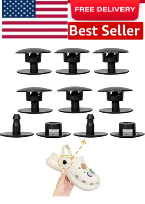 8 Sets Crocs Replacement Rivets Parts for Crocs
