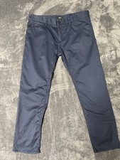 Hugo Boss Men s Chino Navy Blue Pants  Straig...