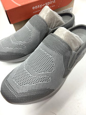 Easy Spirit Women's Takeknit Slip-On Eco Clogs Medium Gray US Size 10N