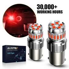 Pair Pure Red 1156 Led Reverse Brake Tail Light Bulb Error Free Anti Hyper Flash Pair Pure Red 1156 Led Reverse Brake Tail Light Bulb Error Free Anti Hyper Flash