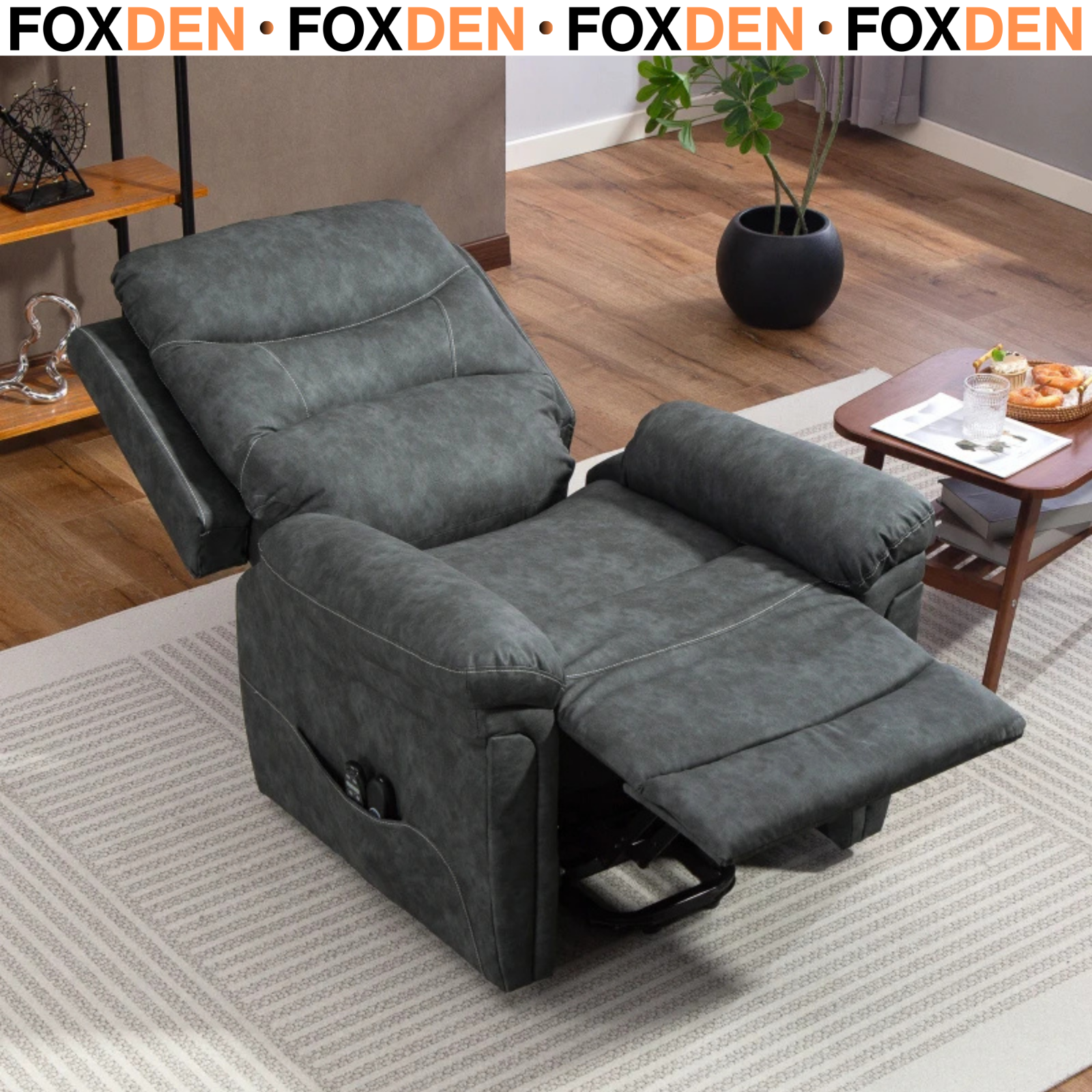 Riser and Recliner Chair with Massage, Heat, USB, Power Lift Chair - Image 2