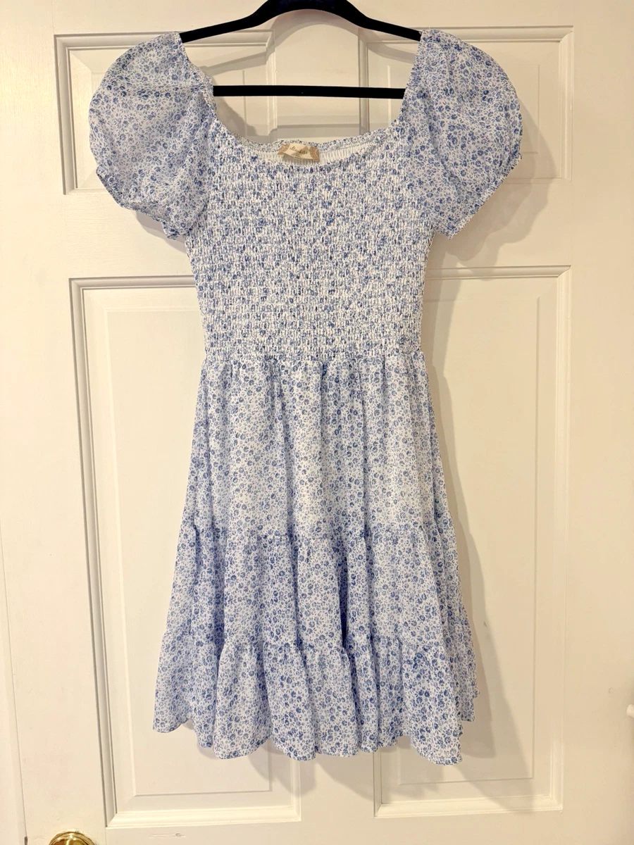 smocked chiffon peasant-sleeve dress Forever 21 Women's Chiffon Peasant-Sleeve Mini Dress Mauve X-Small at Amazon Women's Clothing store