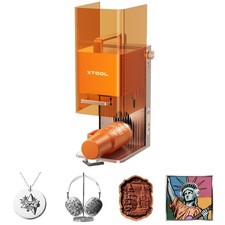 xTool F2 5W IR e 15W Diodo Doppio Incisore Laser, 6000mm/s Ultra Veloce, 3D
